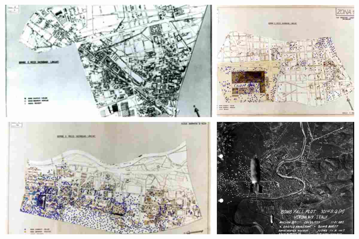 Mappa bombardamento provincia Torino