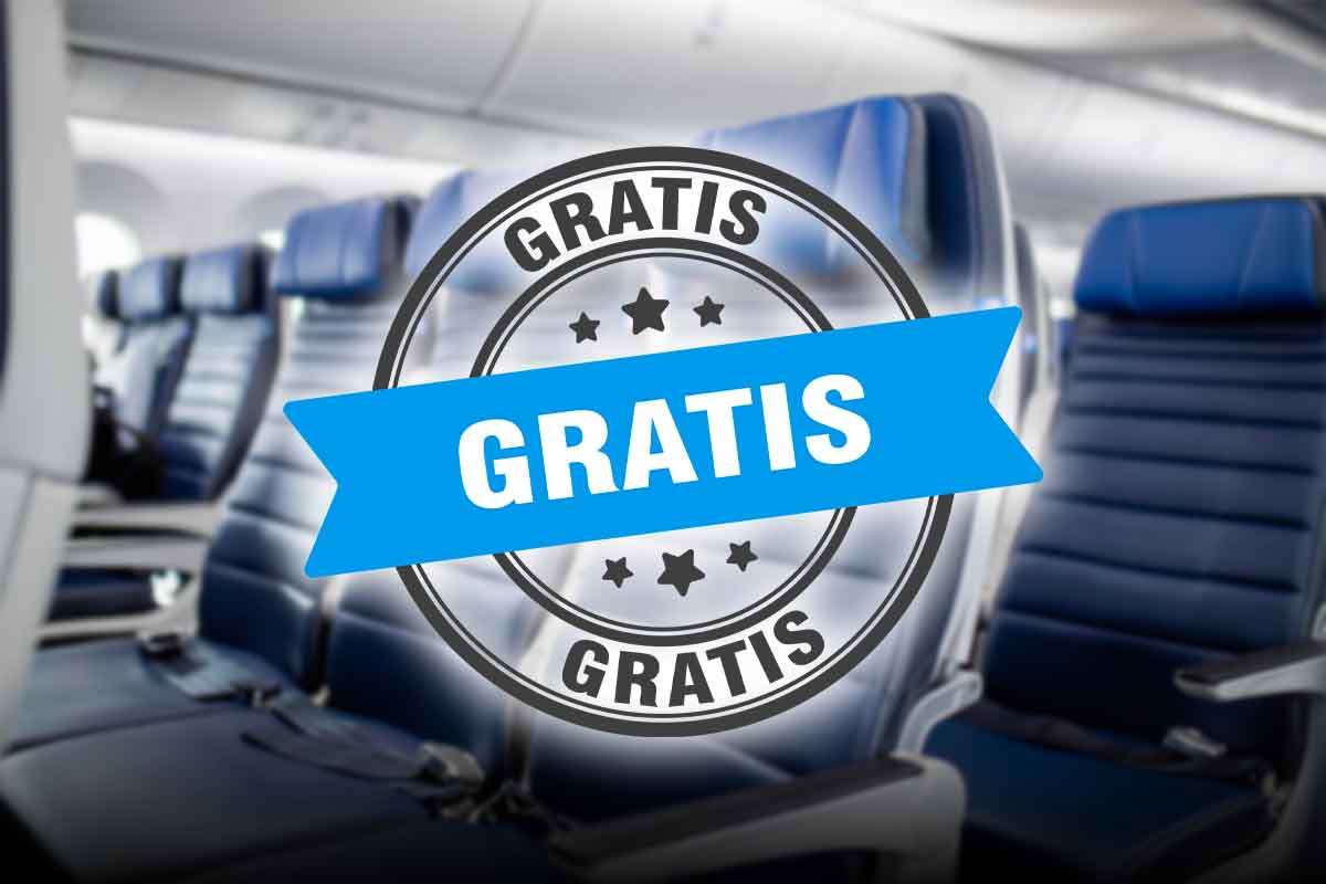 Posti gratis in aereo